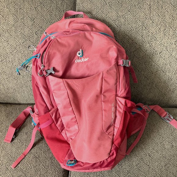 Women's Pink Backpack - Picture 1 of 4